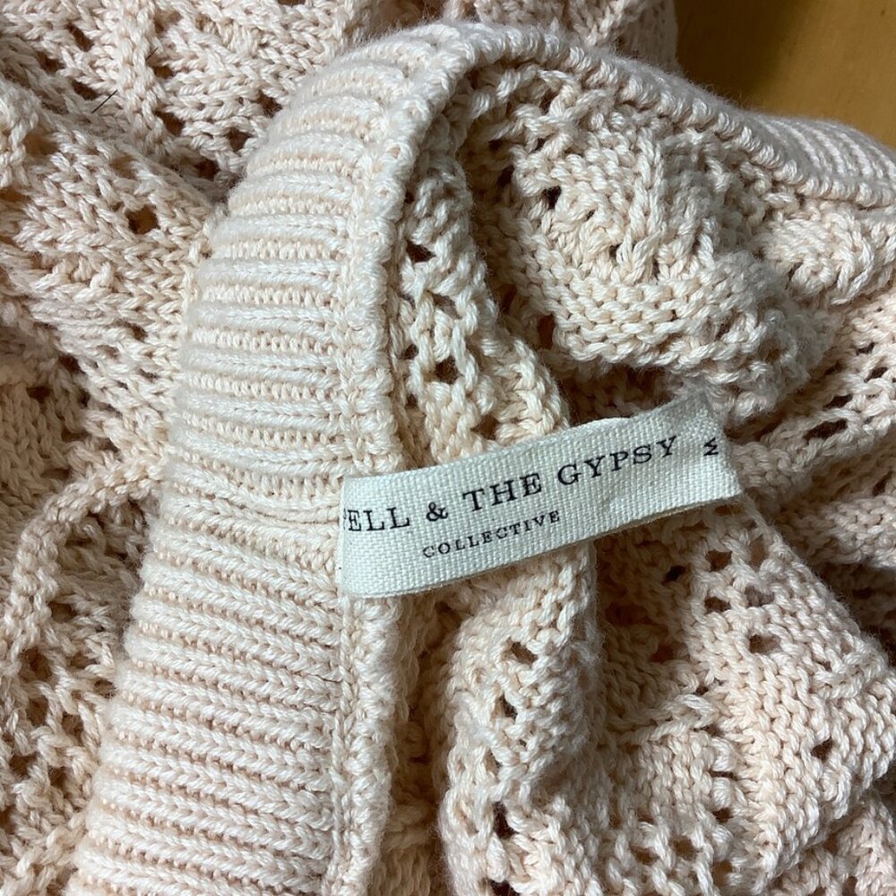 Spell & The Gypsy Spell Road to Paradise Knit Skirt Wheat M - Picture 5 of 6